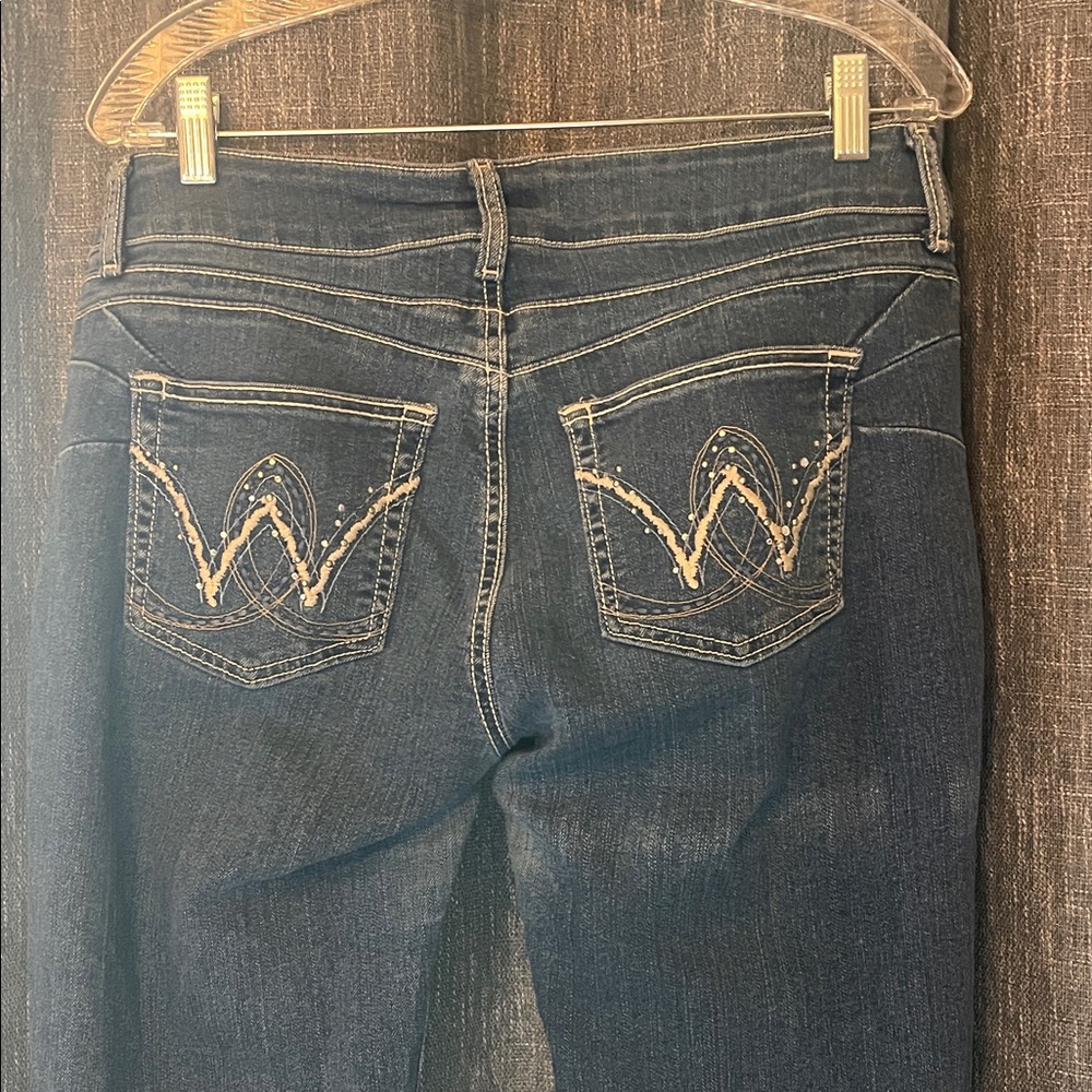 Wrangler Dark Blue Boot Cut Jeans